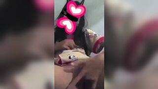 Lê Bảo Xuyên 2k8 Thủ Dâm Bằng 2 Ngón Với Bím Hồng Múp Không Lông