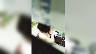 quay lén em hàng xóm mũm mĩm thay đồ