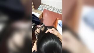 Dí Đầu Vào Cu Vừa Bú Vừa Khóc Nấc Vì Nghẹn Tinh Trùng