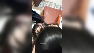 Dí Đầu Vào Cu Vừa Bú Vừa Khóc Nấc Vì Nghẹn Tinh Trùng