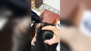 Dí Đầu Vào Cu Vừa Bú Vừa Khóc Nấc Vì Nghẹn Tinh Trùng