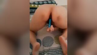 huyền linh 2ka9 bị anh ny bắt quay clip thủ dâm bằng bút bi cực nứng